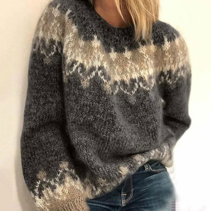 Alaia™ | Suéter de mohair de lujo con estampado
