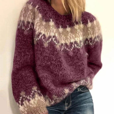 Alaia™ | Suéter de mohair de lujo con estampado