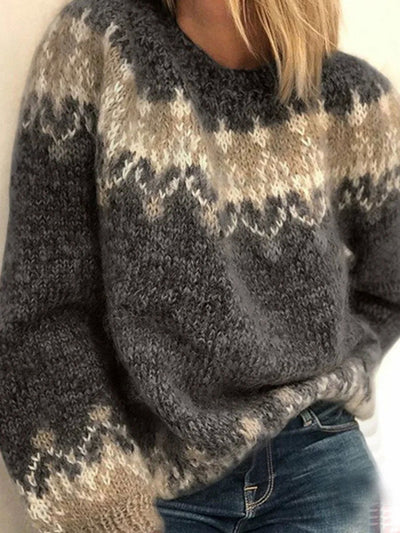 Alaia™ | Suéter de mohair de lujo con estampado