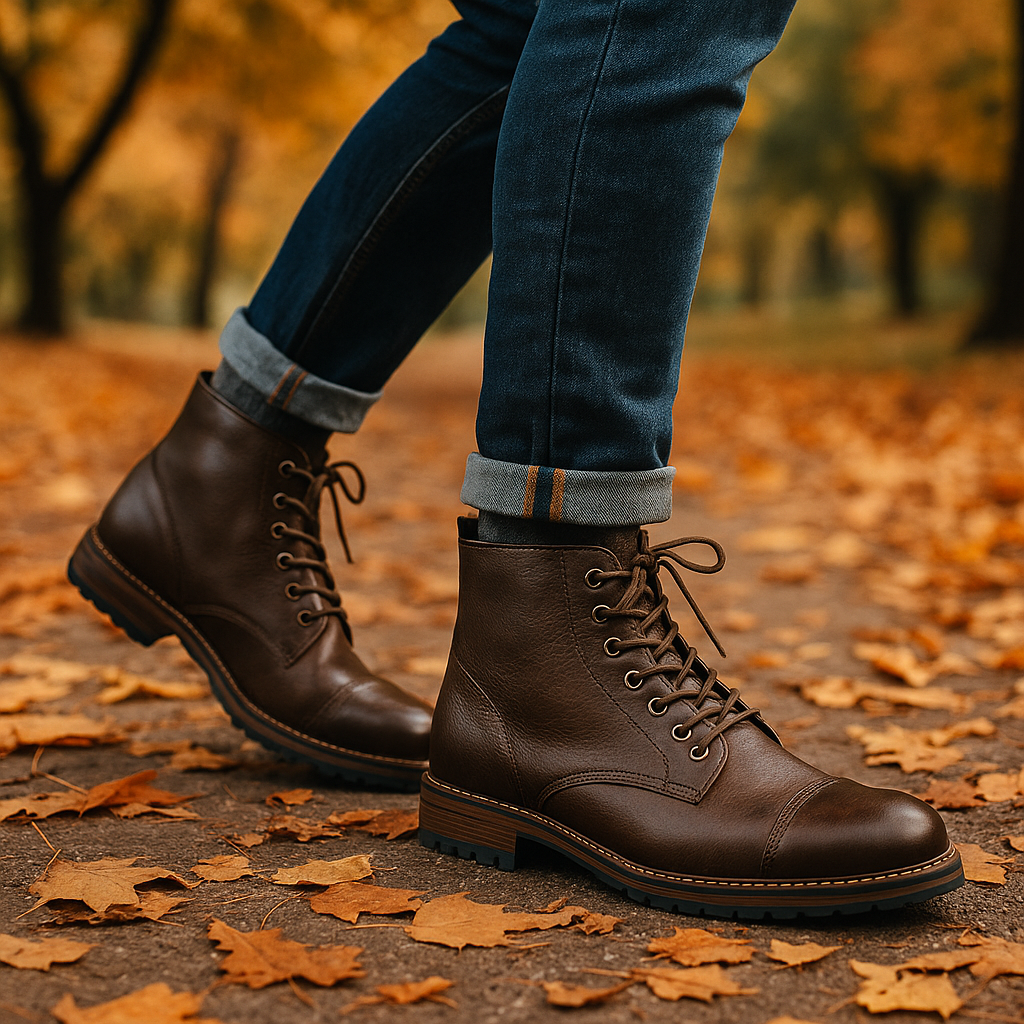 Conor™ | Botas de cuero modernas
