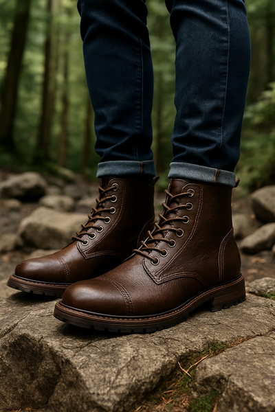Conor™ | Botas de cuero modernas