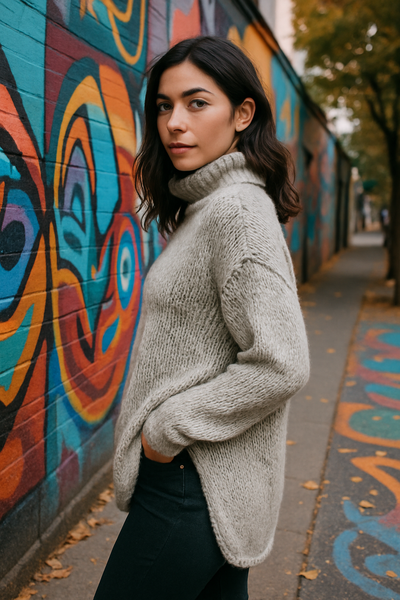 Greta™ | Suéter de cuello alto
