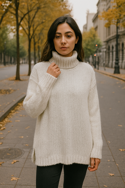 Greta™ | Suéter de cuello alto