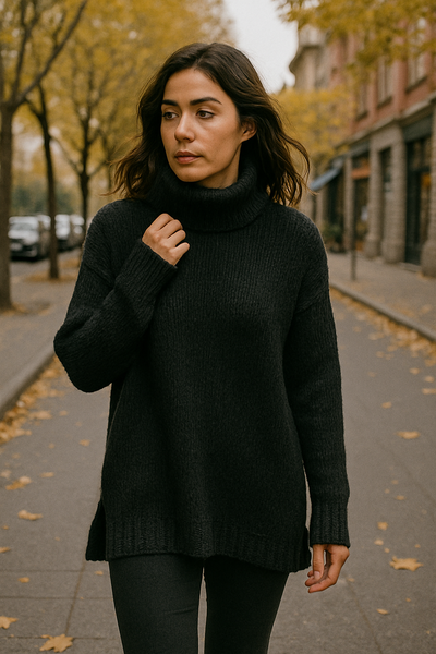 Greta™ | Suéter de cuello alto